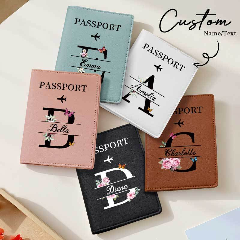 Personalized Brown Passport Ho - Travel Accessories Present incelemesi ve fiyatı