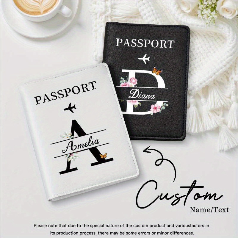 Personalized Brown Passport Ho - Travel Accessories Present incelemesi ve fiyatı