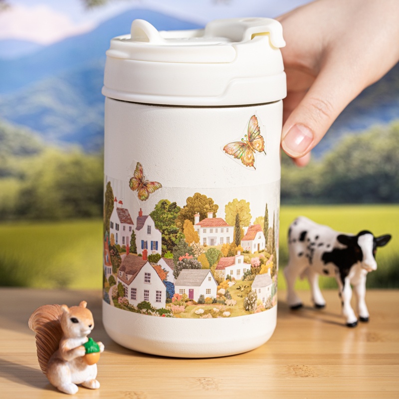 6 Rolls 6Cm×200Cm Village Them - Travel Journal Accessories incelemesi ve fiyatı