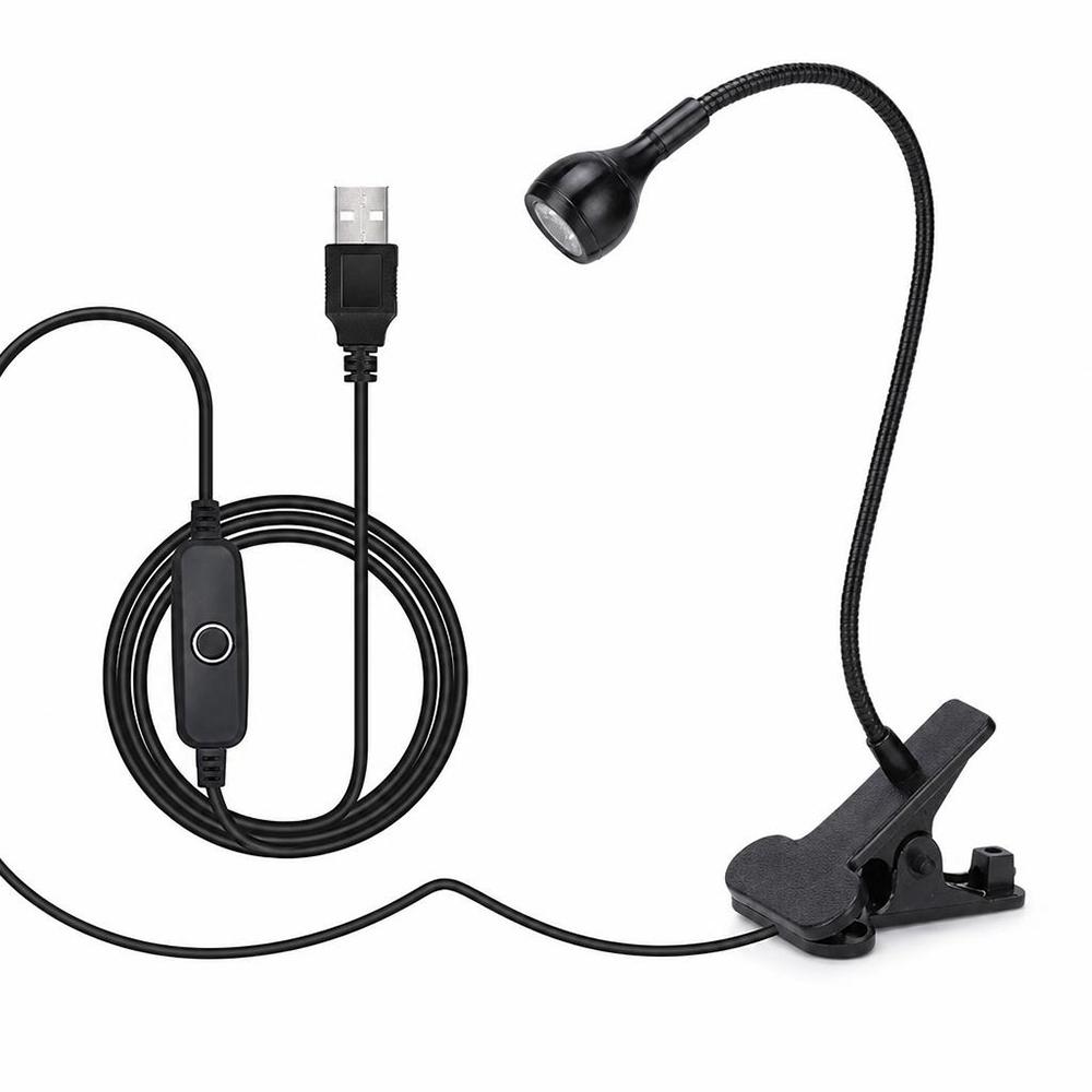 USB Powered Clip-on Reading La - Book Light Flexible incelemesi ve fiyatı