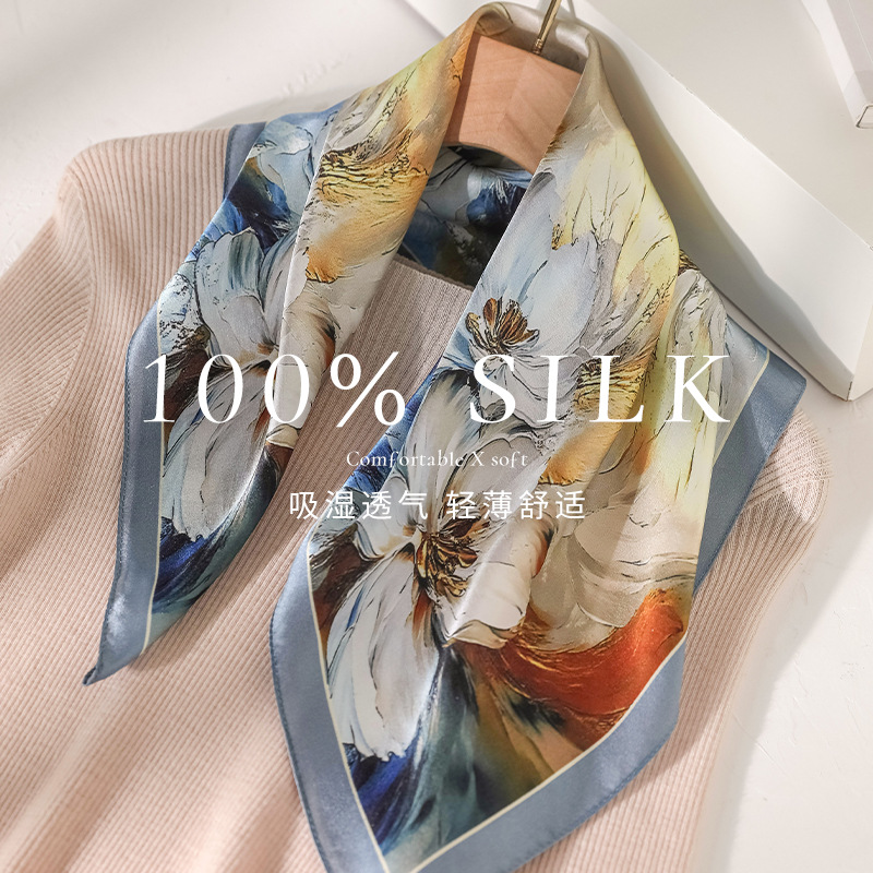 100% Real Silk Scarf Gorgeous  - Travel Accessories Present incelemesi ve fiyatı