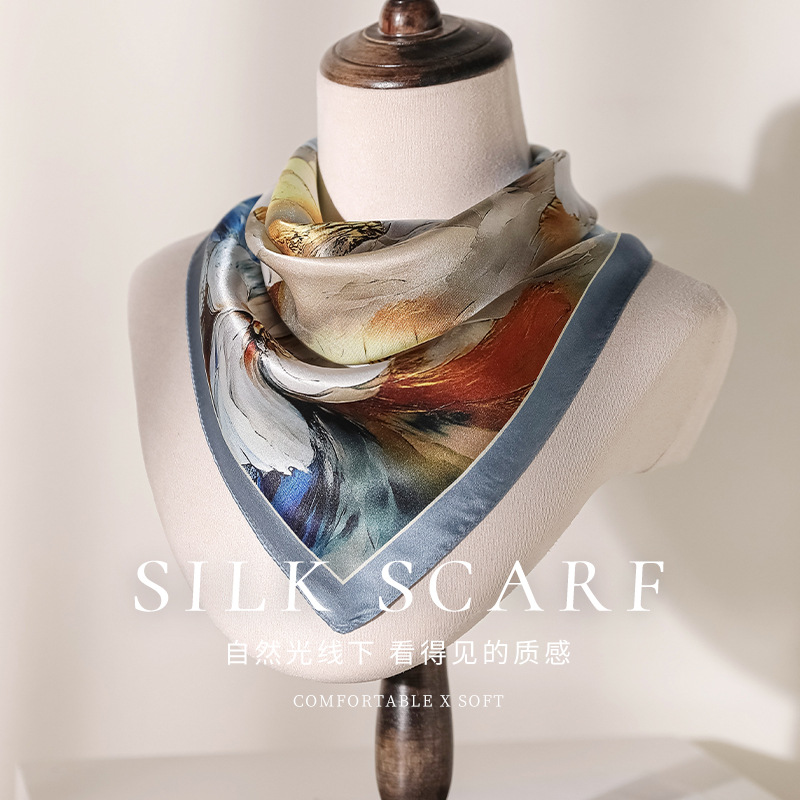 100% Real Silk Scarf Gorgeous  - Travel Accessories Present incelemesi ve fiyatı